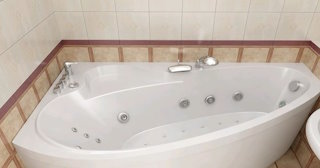 Установка угловой ванны в Курчатове - профессиональный монтаж от СантехДомКрч от 3167 рублей